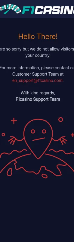 F1 Casino mobile casino experience on a smartphone